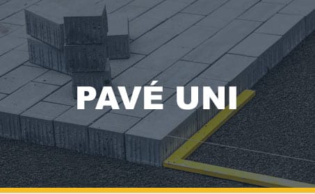 pavé uni